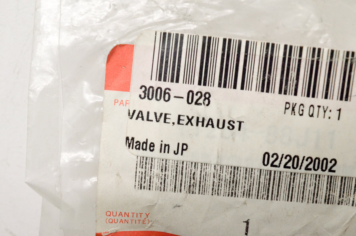 OEM Arctic Cat 3006-028 Exhaust Valve NOS