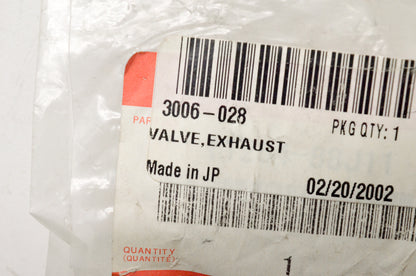OEM Arctic Cat 3006-028 Exhaust Valve NOS