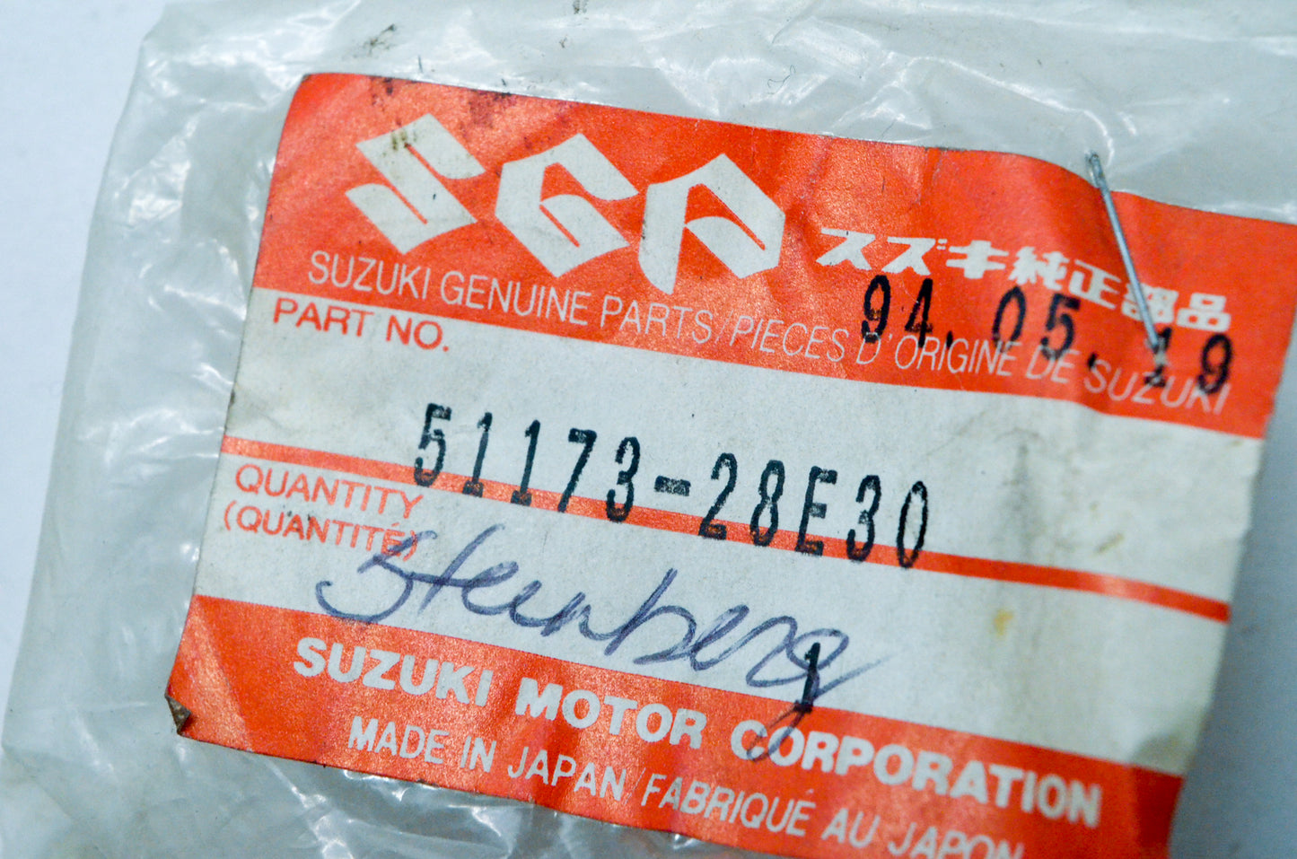 OEM Suzuki 51173-28E30 Dust Seal NOS