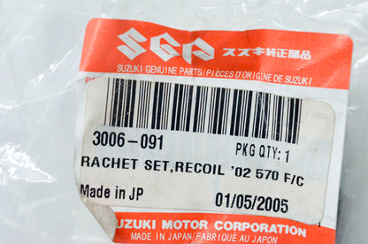 OEM Arctic Cat 3006-091 Recoil Ratchet Kit NOS