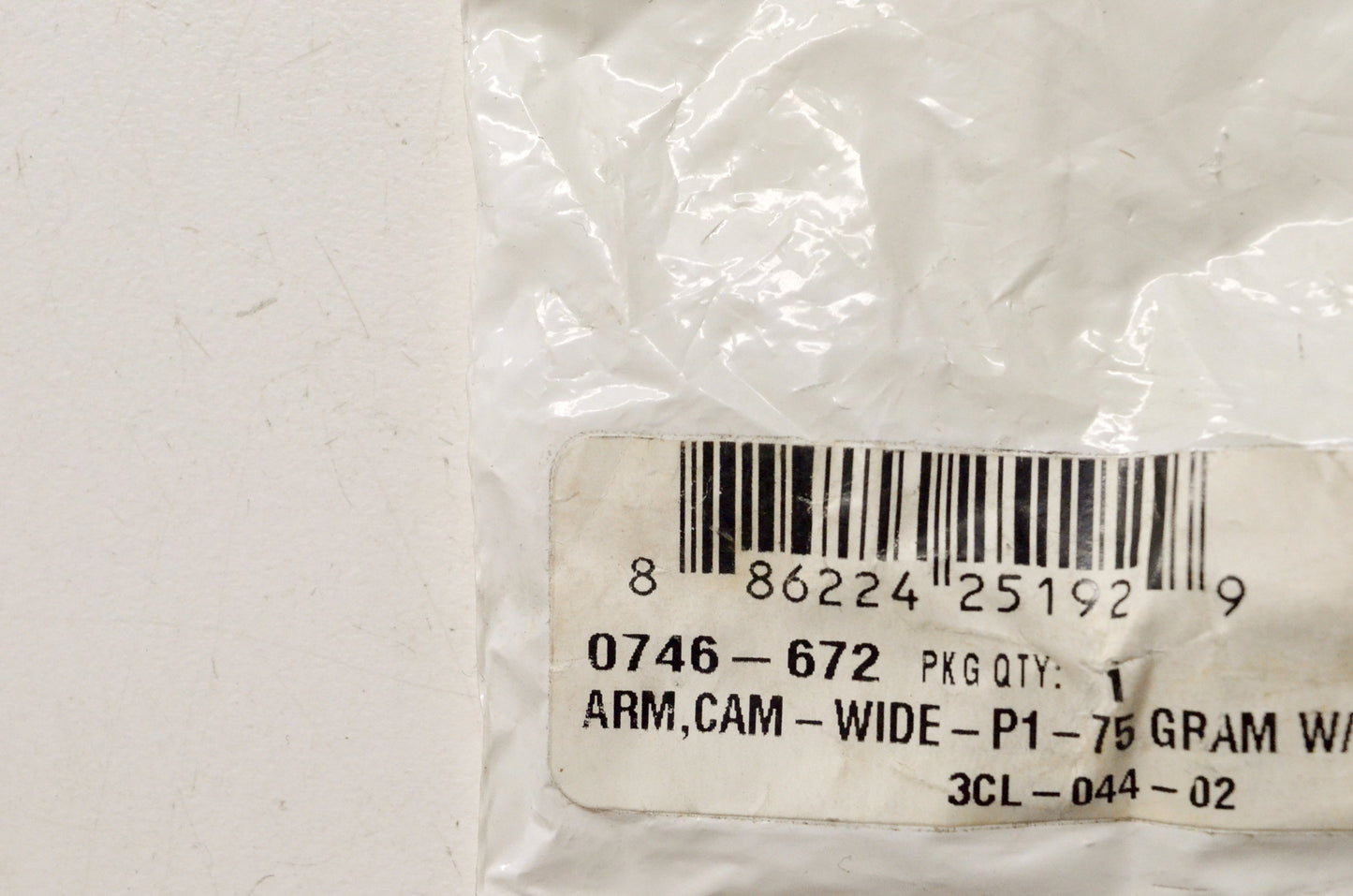 OEM Arctic Cat 0746-672 Wide Cam Arm w/ Screw Set 75 Gram NOS