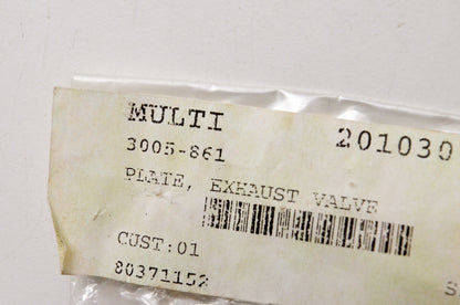 OEM Arctic Cat 3005-861 Exhaust Valve Plate NOS