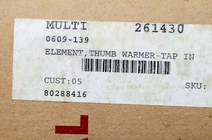 OEM Arctic Cat 0609-139 Thumb Warmer Element NOS