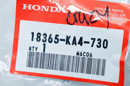 OEM Honda 18365-KA4-730 Muffler Connecting Seal Rubber NOS