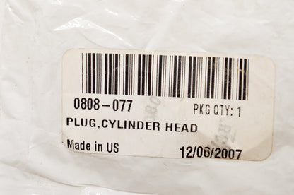 OEM Arctic Cat 0808-077 Cylinder Head Plug NOS