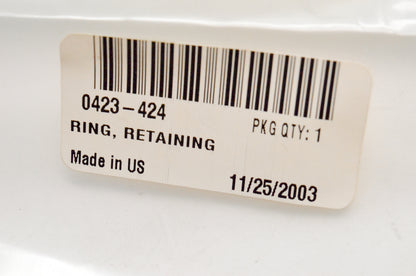 OEM Arctic Cat 0423-424 Retaining Ring NOS