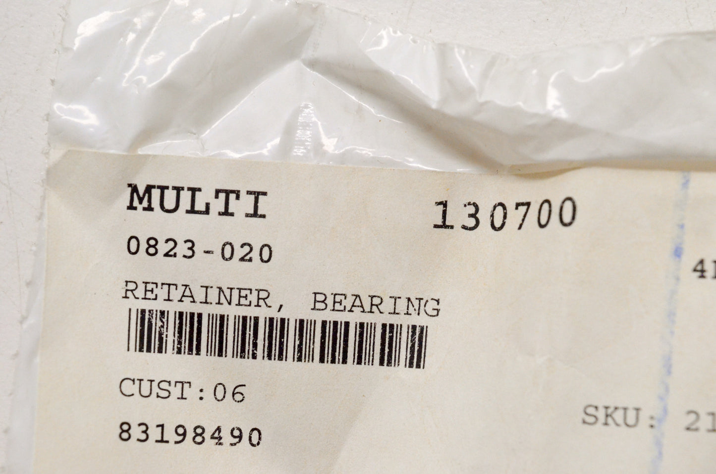 OEM Arctic Cat 0823-020 Bearing Retainer NOS
