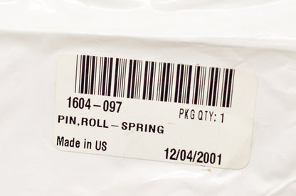 OEM Arctic Cat 1604-097 Spring Roll Pin NOS