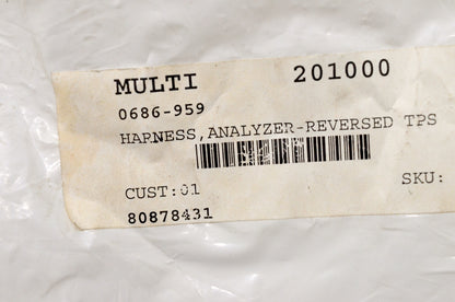 OEM Arctic Cat 0686-959 Reversed TPS Analyzer Harness NOS