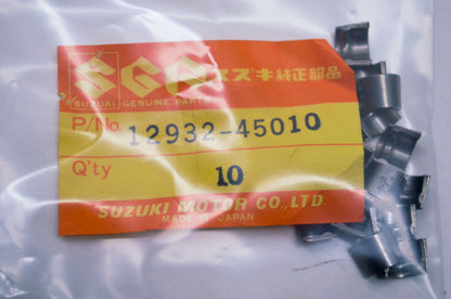 OEM Suzuki 12932-45010 Cotter Valve QTY 2 NOS