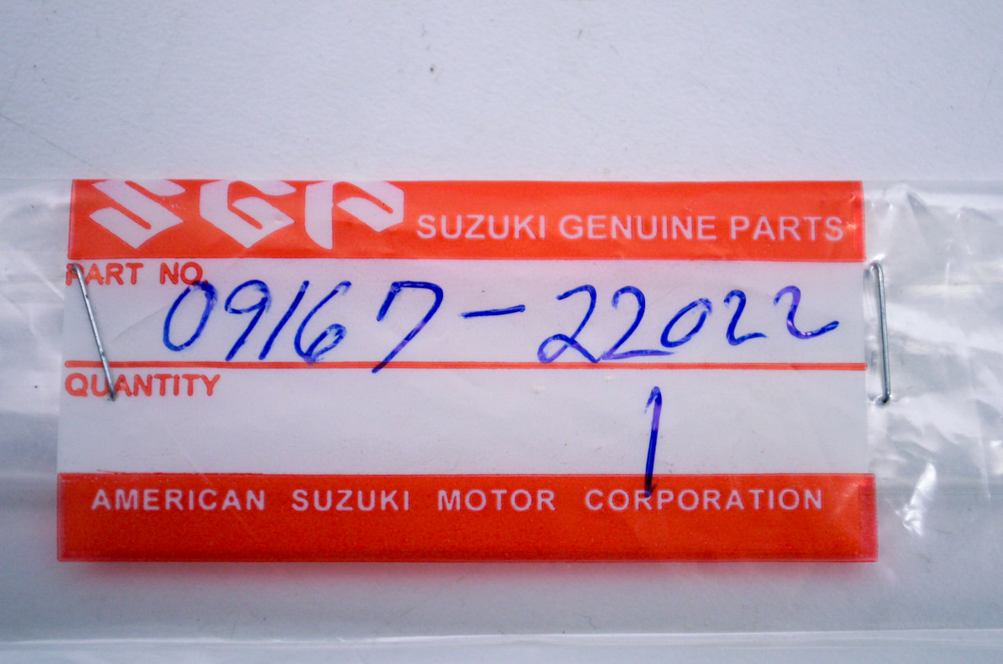 OEM Suzuki 09167-22022 Washer NOS