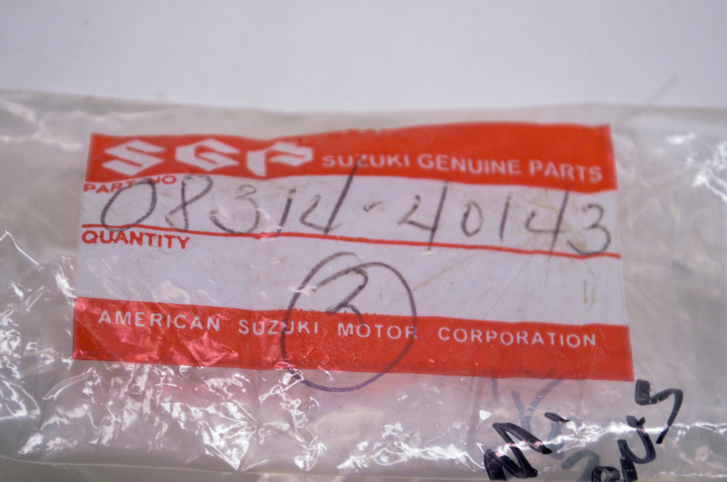 OEM Suzuki 08314-40143 Castle Nut NOS