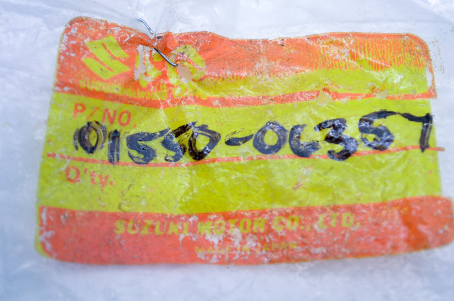 OEM Suzuki 01550-06357 Bolt NOS