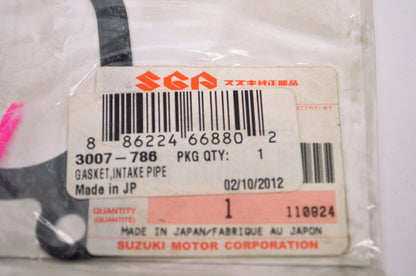 OEM Suzuki 3007-786 Intake Gasket NOS