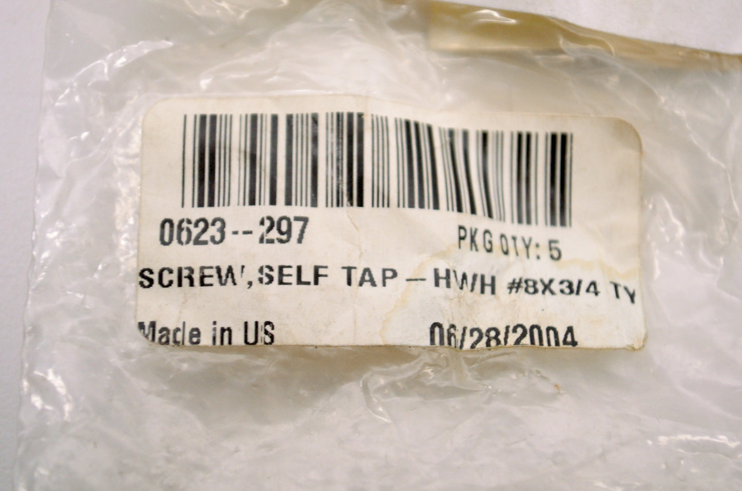 OEM Arctic Cat 0623-297 Self Tapping Screw 8x3 QTY 2 NOS