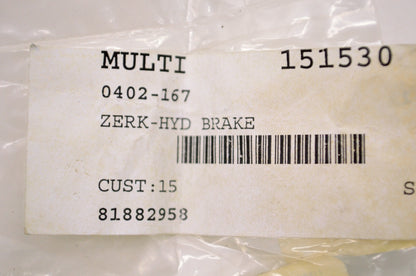 OEM Arctic Cat 0402-167 Hyd Brake Zerk NOS