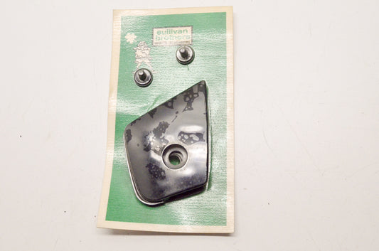 Sullivan Brothers 763-600 Black Shield Covers w/ Mount Screws NOS