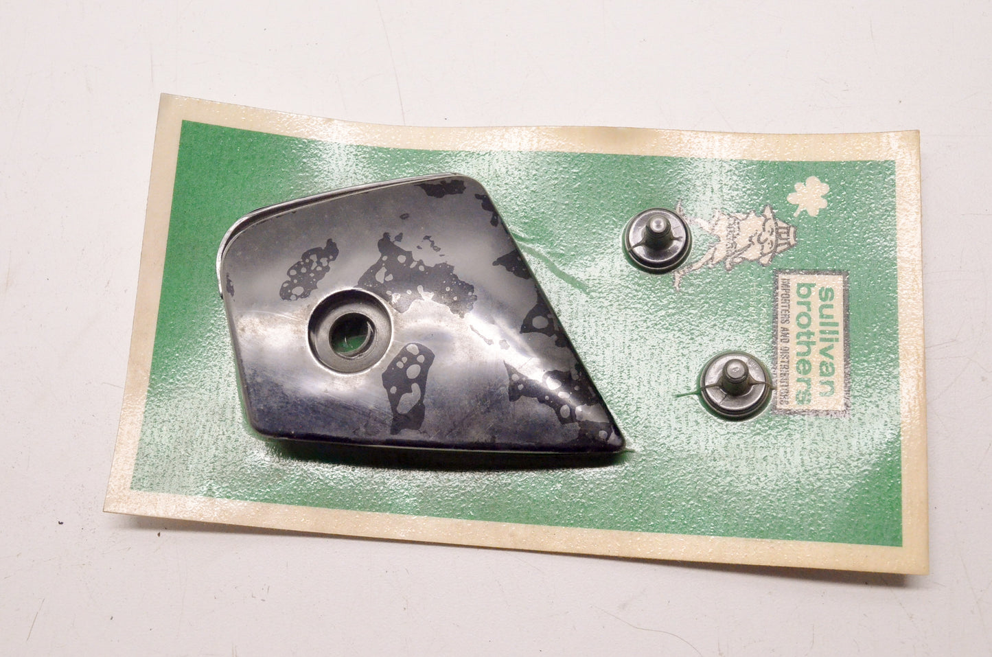 Sullivan Brothers 763-600 Black Shield Covers w/ Mount Screws NOS
