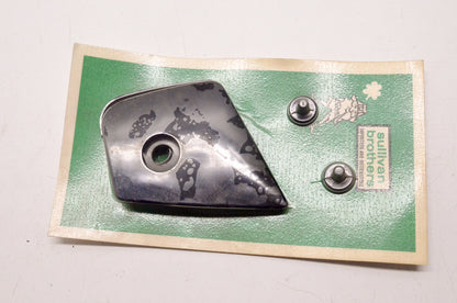 Sullivan Brothers 763-600 Black Shield Covers w/ Mount Screws NOS