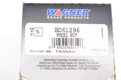Wagner BD61296 Wheel Lug Nuts Qty 5 NOS
