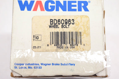 Wagner BD60963 Wheel Lug Studs Qty 10 NOS
