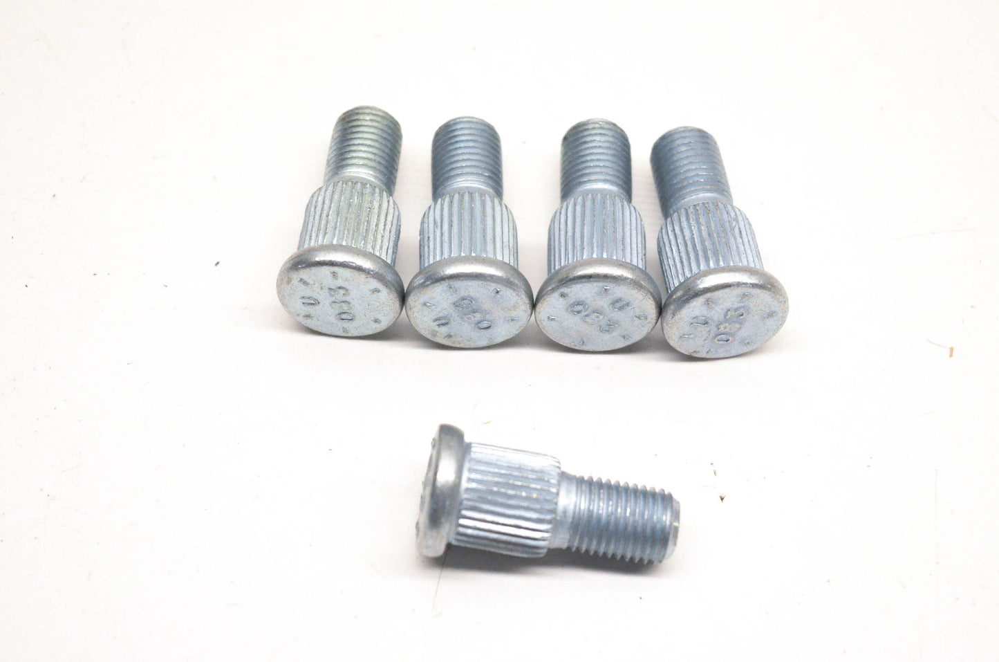 Wagner BD61076 Silver Wheel Lug Studs Qty 5 NOS