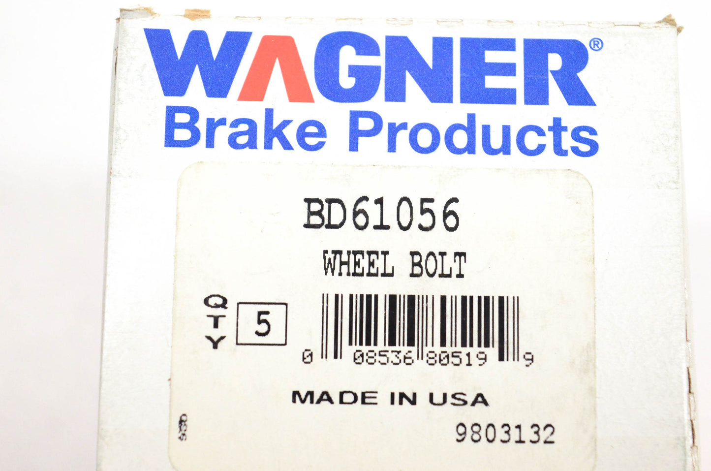 Wagner BD61056 Wheel Lug Studs Qty 5 NOS