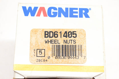 Wagner BD61405 Wheel Lug Nuts Qty 5 NOS