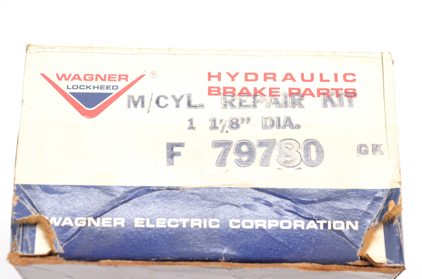 Wagner F79780 Master Cylinder 1 1/8" Repair Kit NOS