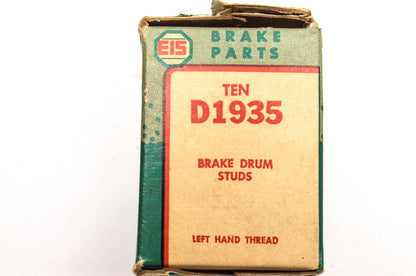 EIS D1935 Brake Drum Studs Qty 10 NOS