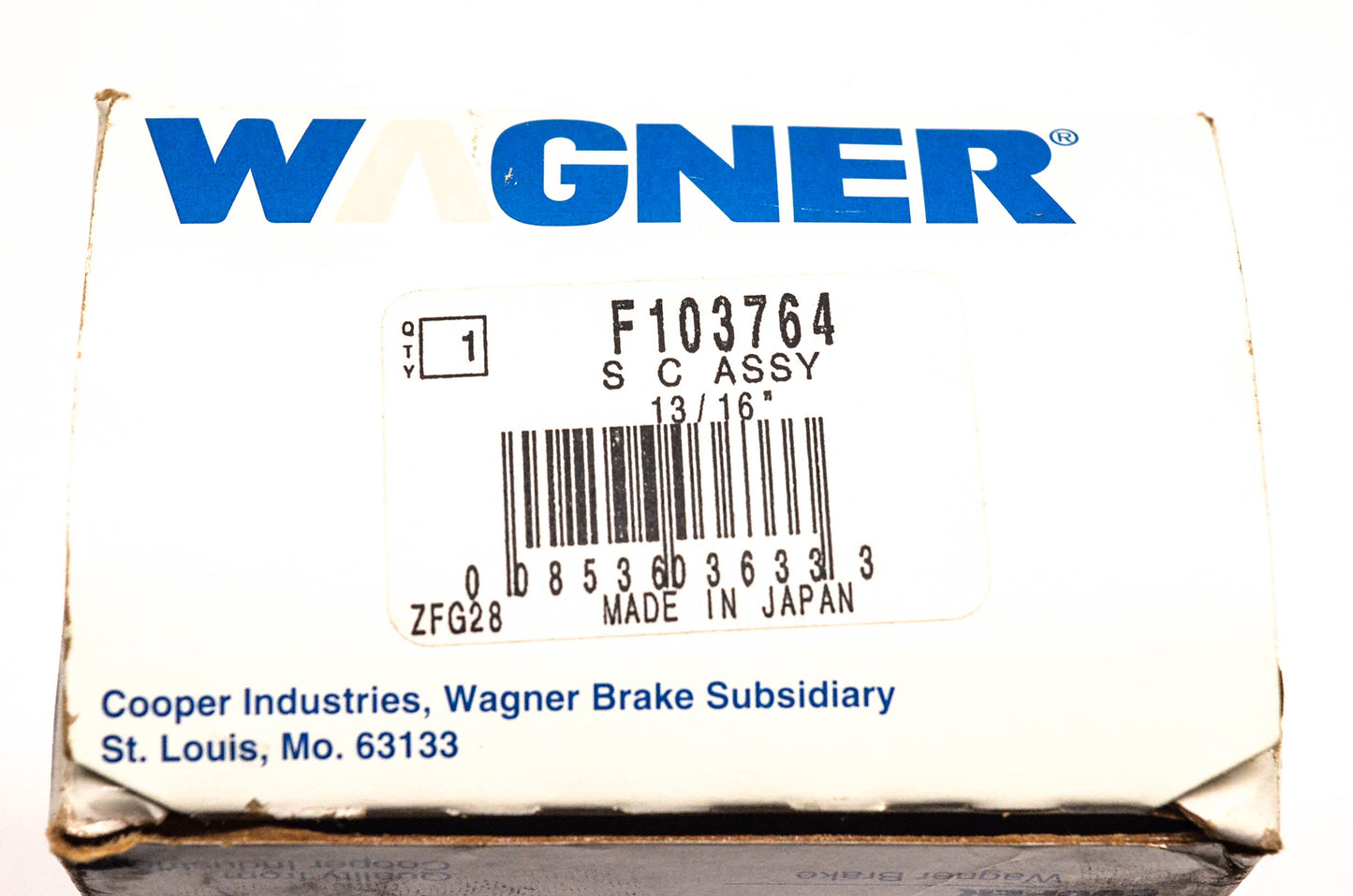 Wagner F103764, FD-103764 Slave Cylinder Assembly NOS