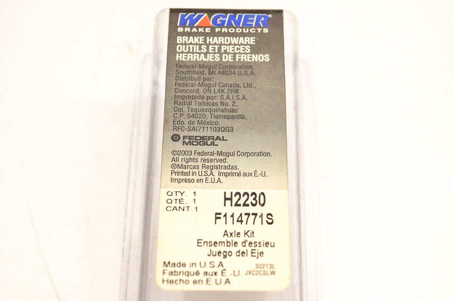 Wagner H2230, F114771S Pivot Pins Qty 2 NOS