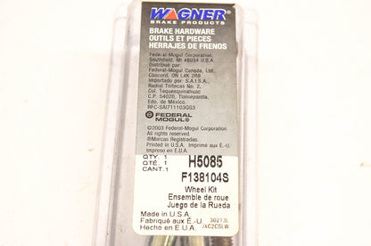 Wagner H5085, F138104S Disc Brake Caliper Bolt Kit NOS