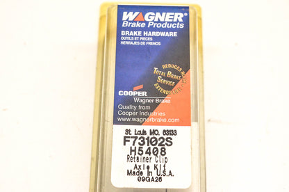 Wagner H5408, F73102S Disc Brake Anti Rattle Clip Kit NOS