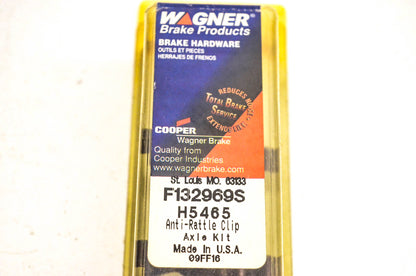 Wagner H5465, F132969S Disc Brake Anti Rattle Clip Kit NOS
