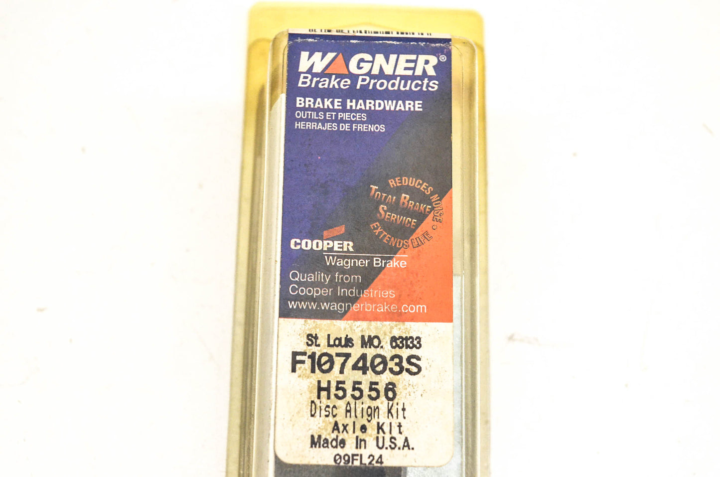 Wagner H5556, F107403S Disc Brake Hardware Kit NOS