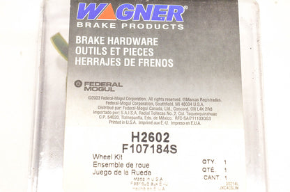 Wagner H2602, F107184S Drum Brake Self Adjuster Repair Kit NOS
