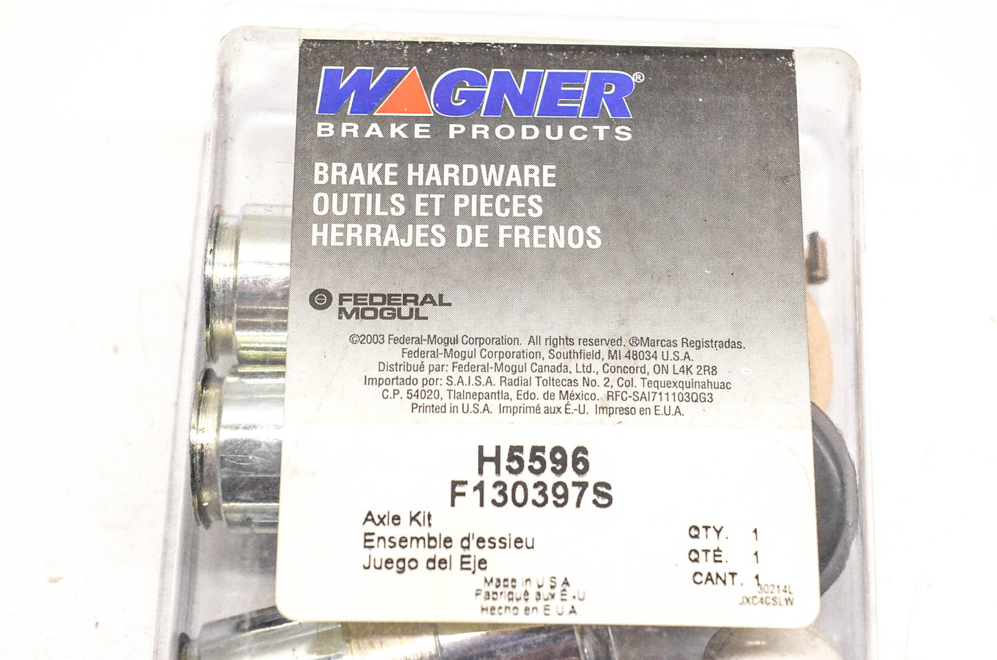 Wagner H5596, F130397S Disc Brake Hardware Kit NOS