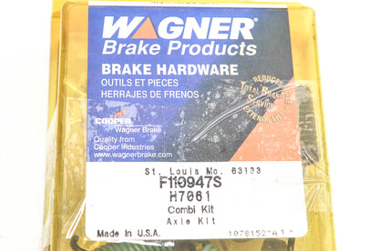 Wagner H7061, F110947S Drum Brake Hardware Kit NOS