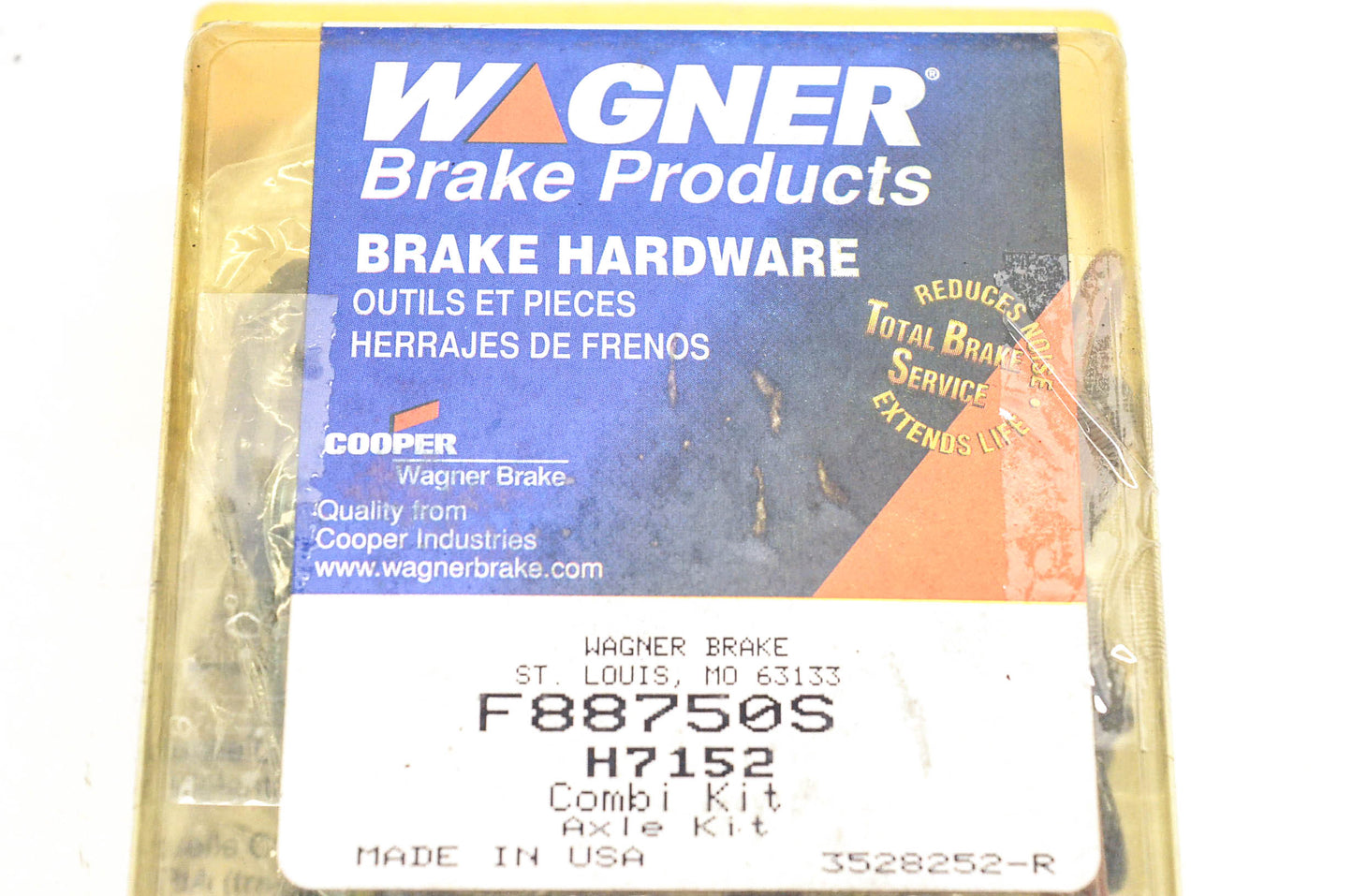 Wagner H7152, F88750S Drum Brake Hardware Kit NOS