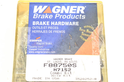 Wagner H7152, F88750S Drum Brake Hardware Kit NOS