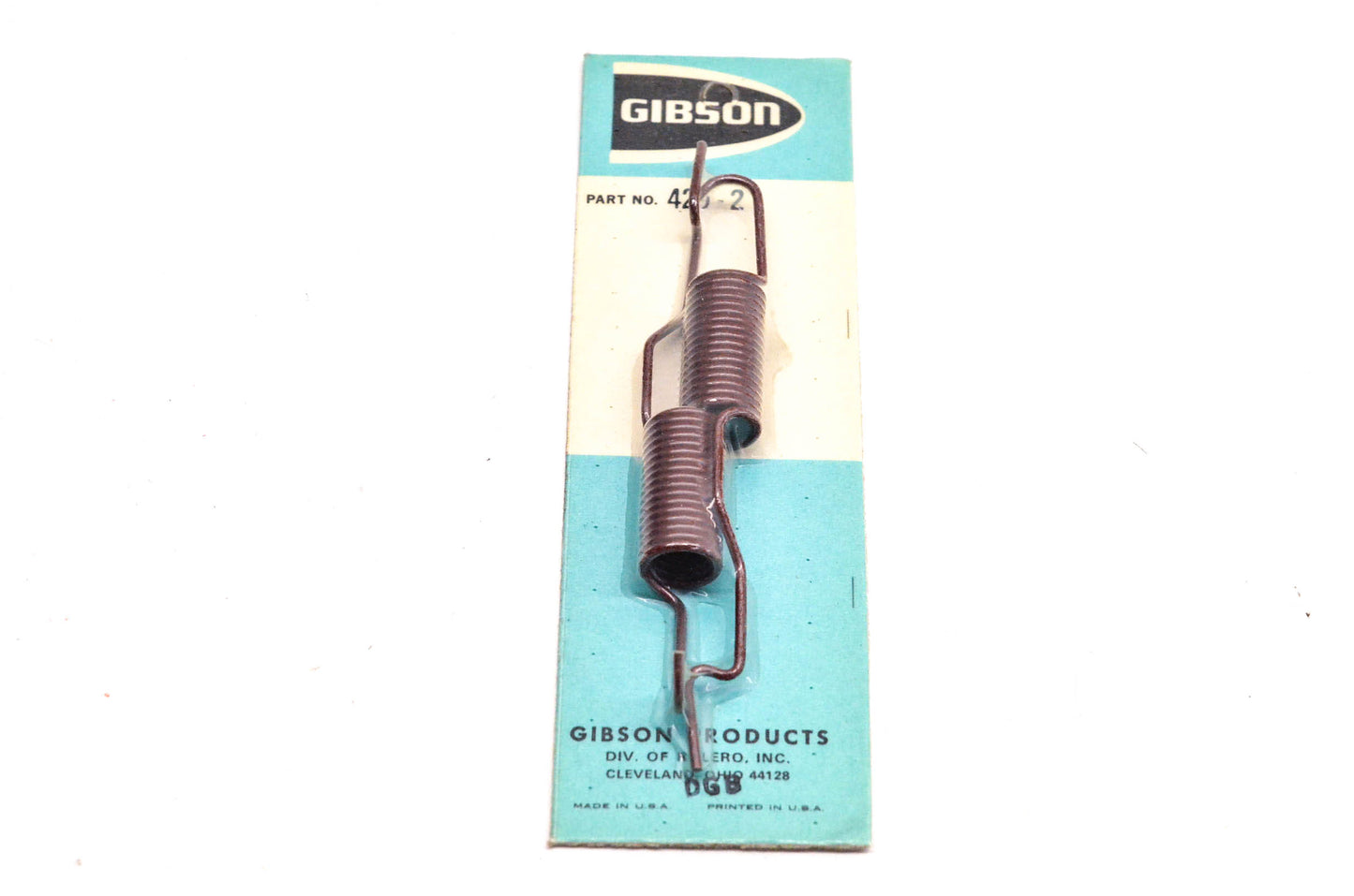 Gibson 429-2 Brake Springs Qty 2 NOS