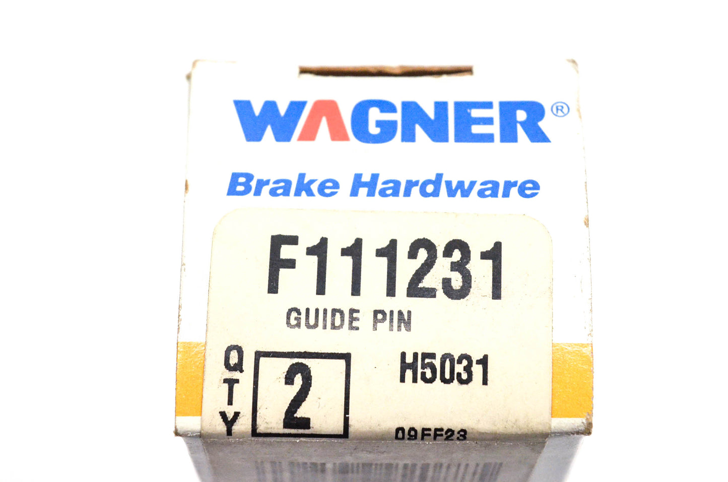 Wagner F111231, H5031 Disc Brake Caliper Guide Pins Qty 2 NOS