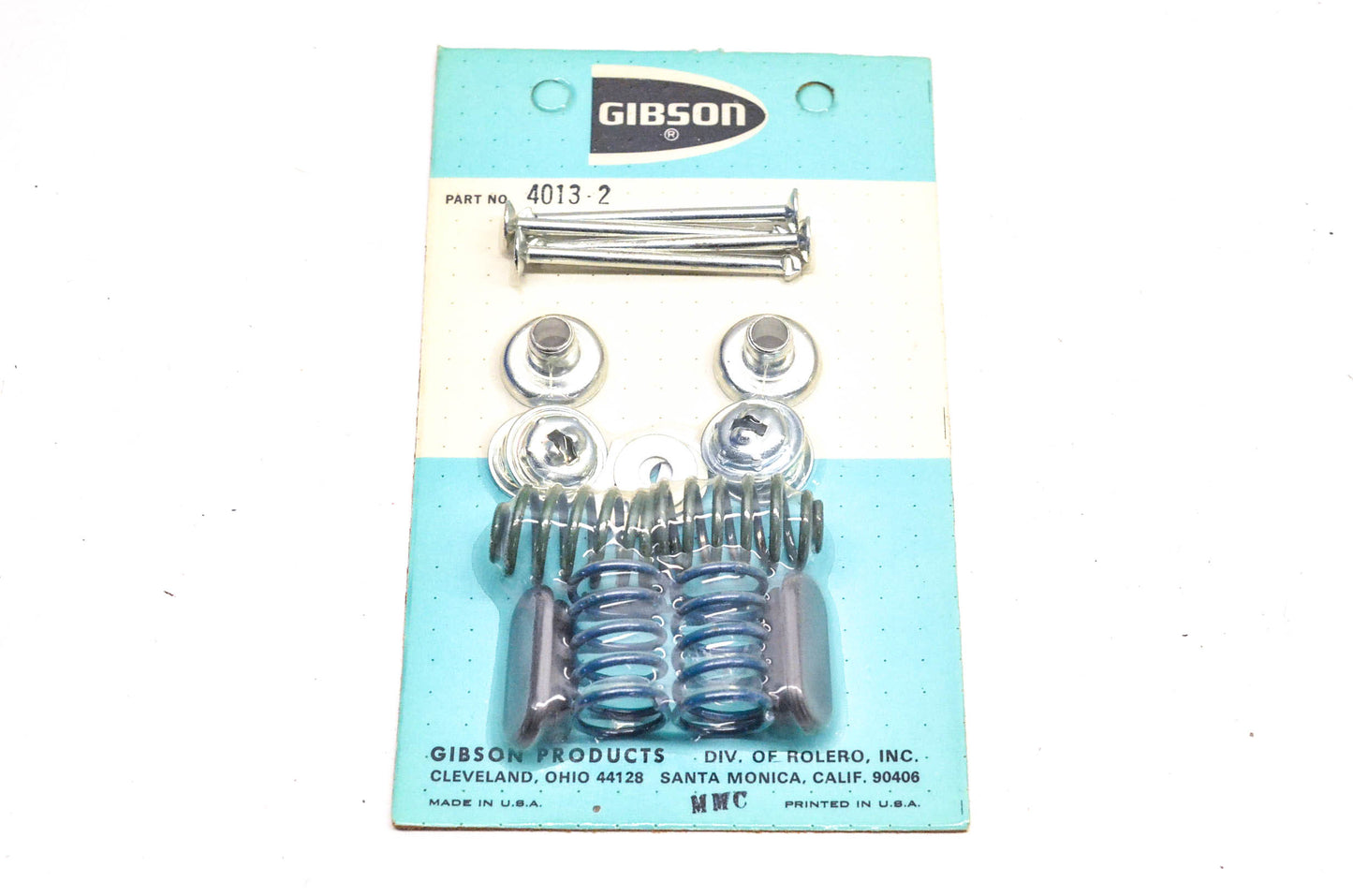 Gibson 4013-2 Brake Hardware Kit NOS