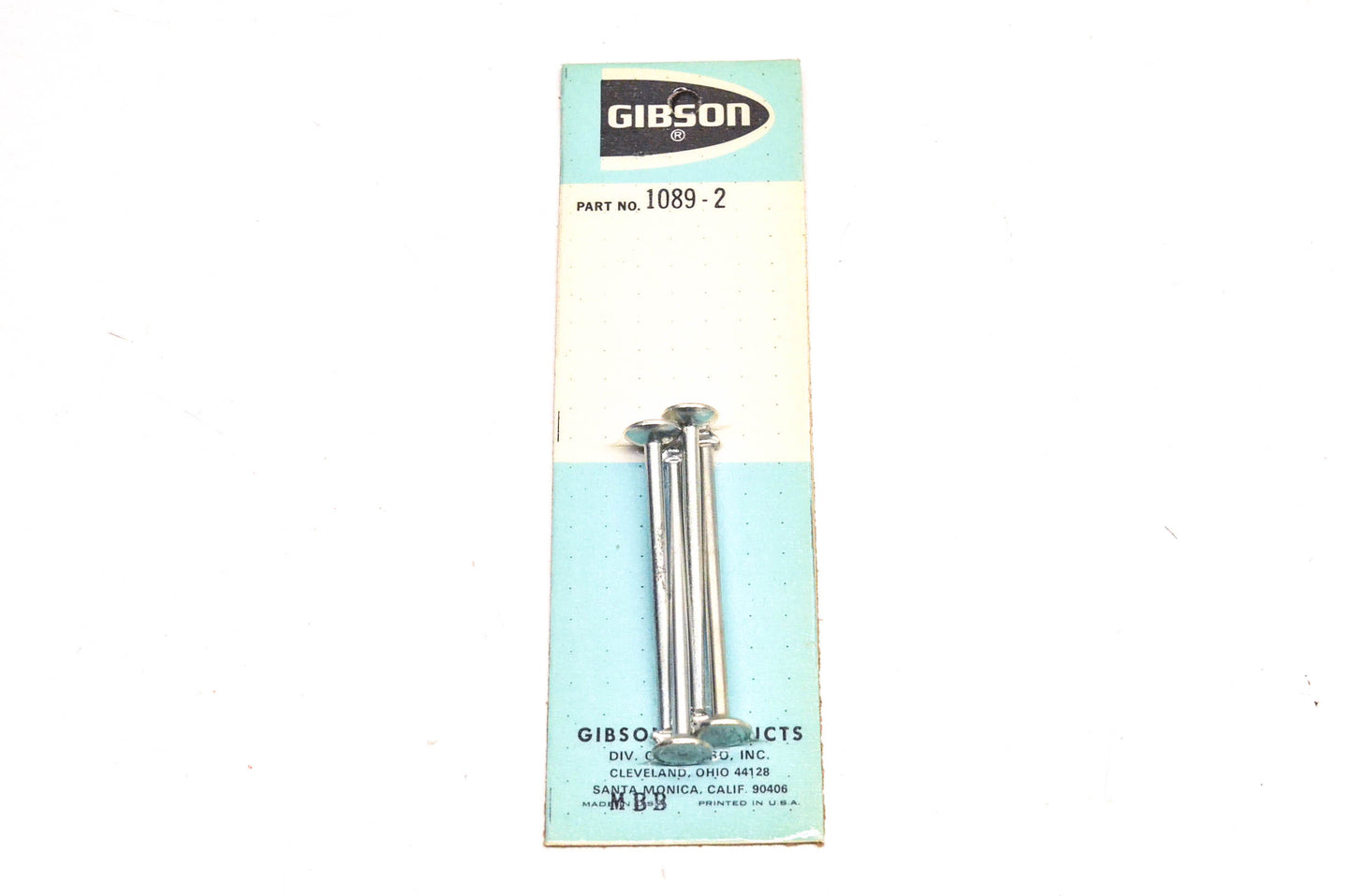 Gibson 1089-2 Hold Down Pin Kit NOS