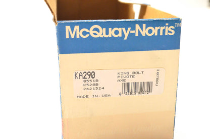 McQuay-Norris KA290, 8551B, K528B Steering King Pin Kit NOS