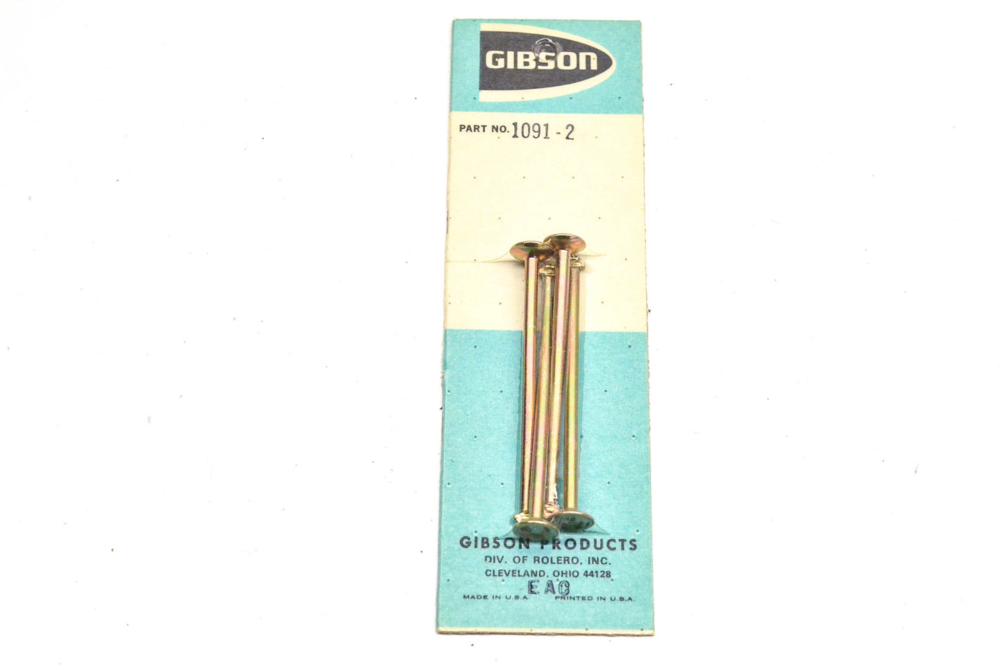 Gibson 1091-2 Hold Down Pin Kit NOS
