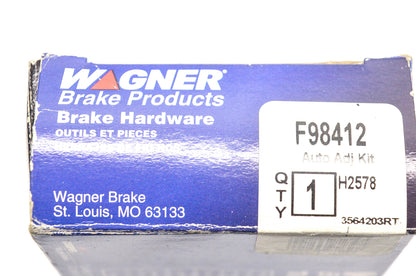 Wagner F98412, H2578 Drum Brake Self Adjusting Repair Kit NOS