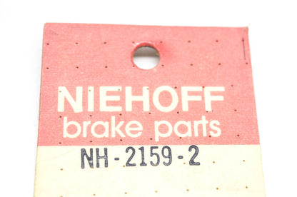 Niehoff 2159-2, NH-2159-2 Brake Spring Hardware Kit NOS