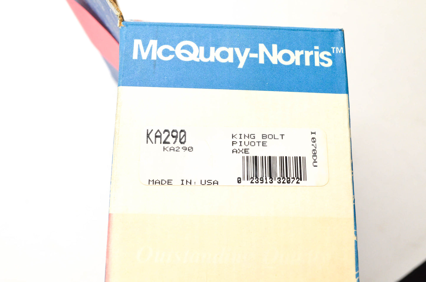 McQuay-Norris KA290 Steering King Pin Kit NOS